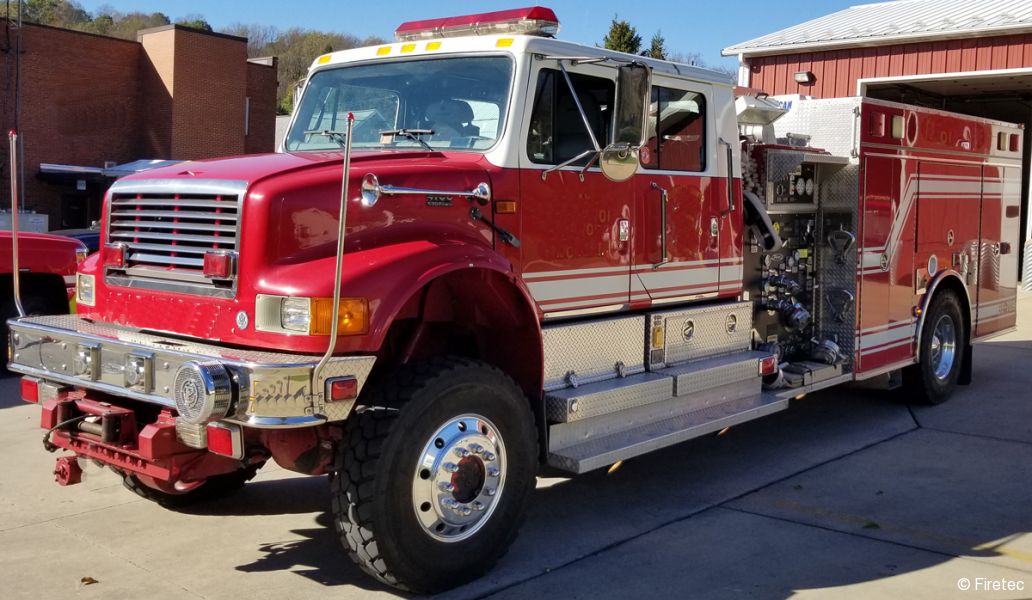 Used Fire Truck: 1999 International Pierce 4x4 - For Sale At Firetec ...